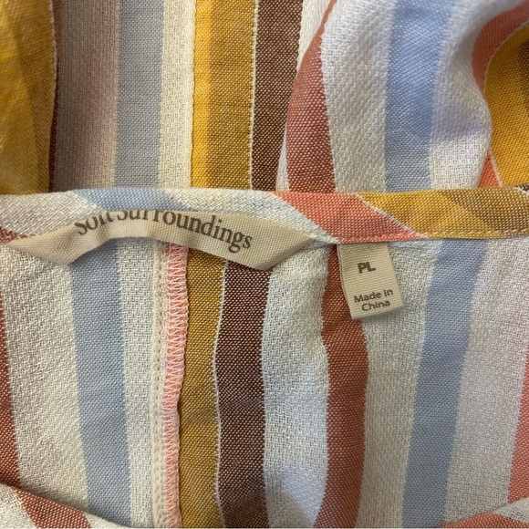 SOFT SURROUNDINGS Enyo Top in Americana Stripe - Picture 9 of 9